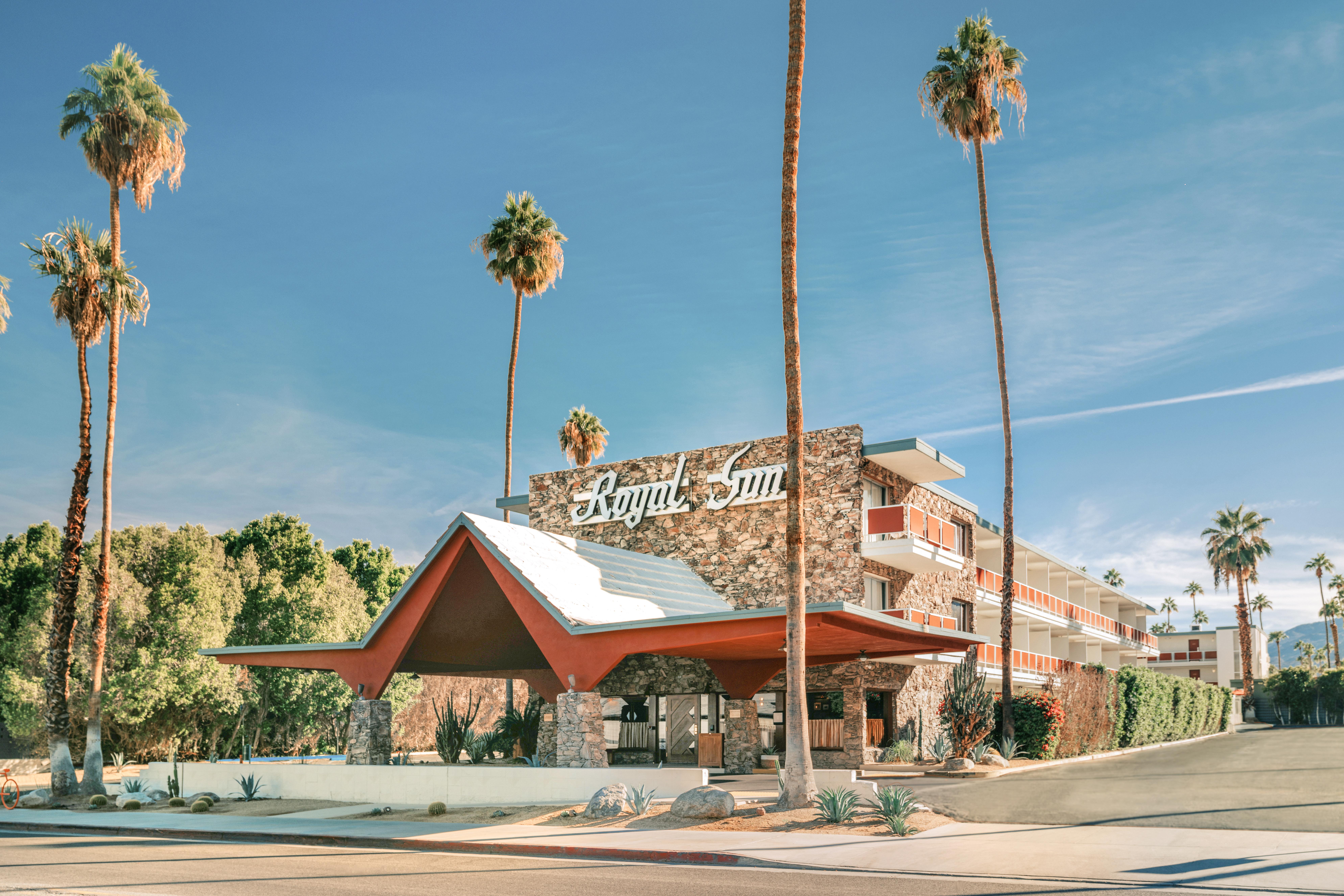 Hotel Royal Sun Palm Springs Exteriér fotografie
